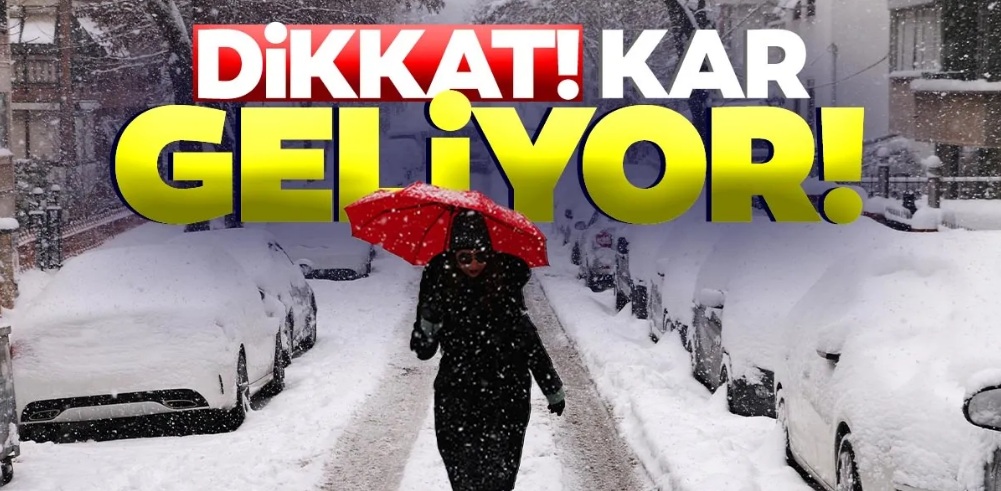 Meteoroloji İl İl Uyardı: Afyon’a Kar Geliyor!